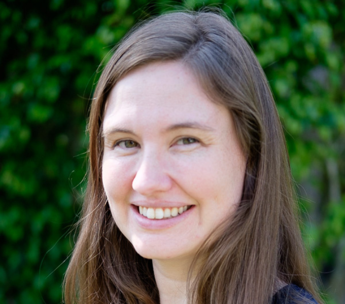 Portrait of Rebecca Yost.